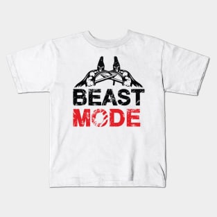 Beast mode fighters Kids T-Shirt